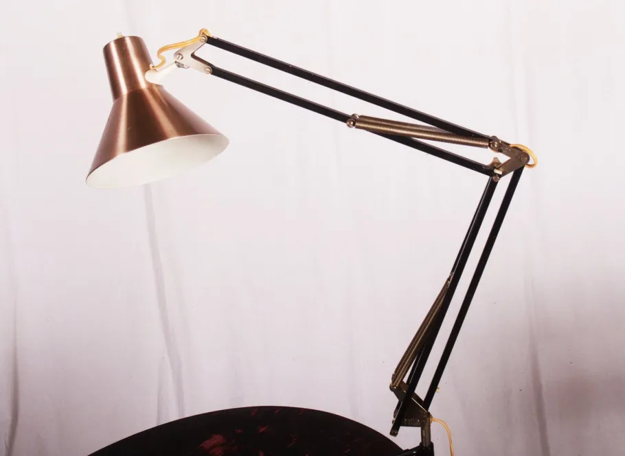 Discount Pamono Black Desk Lamp from Luxo, 1970s