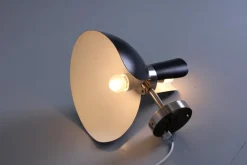 Discount Pamono Black Diabolo Wall Sconce from Stilnovo, 1950s