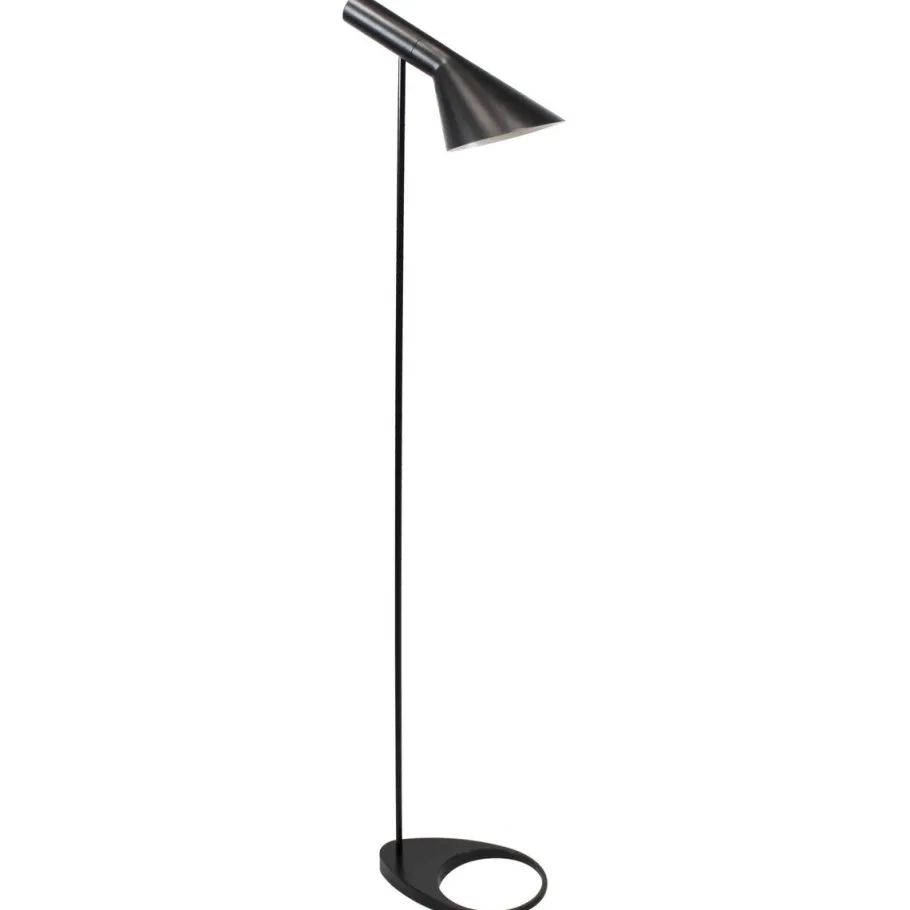 Online Pamono Black Floor Lamp by Arne Jacobsen for Louis Poulsen