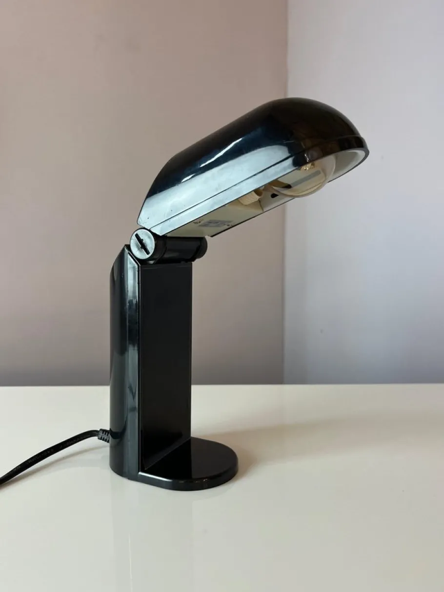 New Pamono Black Manon Table and Wall Lamp by Yamada Shomei