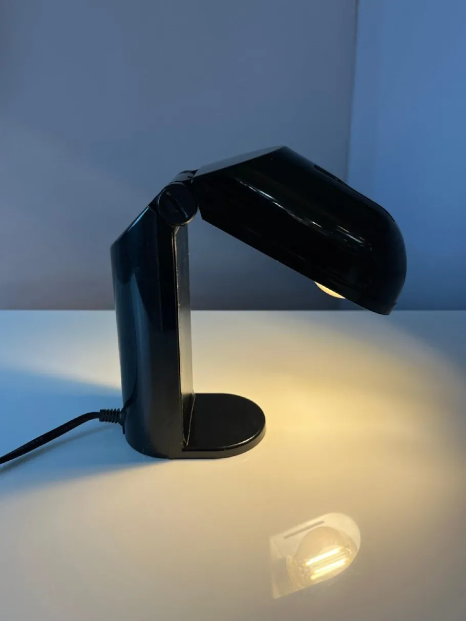 New Pamono Black Manon Table and Wall Lamp by Yamada Shomei