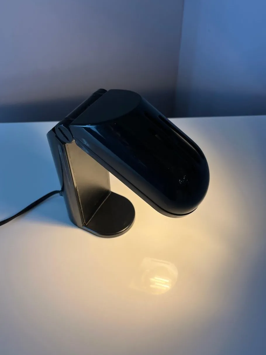 New Pamono Black Manon Table and Wall Lamp by Yamada Shomei