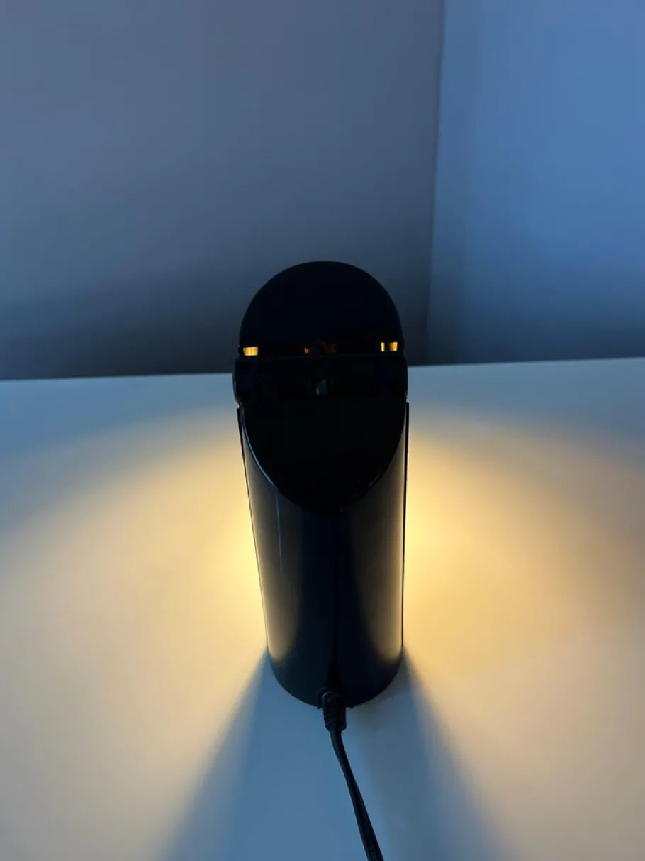 New Pamono Black Manon Table and Wall Lamp by Yamada Shomei