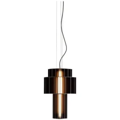 Hot Pamono Black Matte Babel T PE Pendant Lamp by Parachilna
