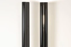 Clearance Pamono Black Megaron Floor Lamps by Gianfranco Frattini for Artemide, Italy, 1979, Set of 2
