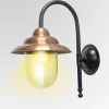 Online Pamono Black Middle Copper Barn Light