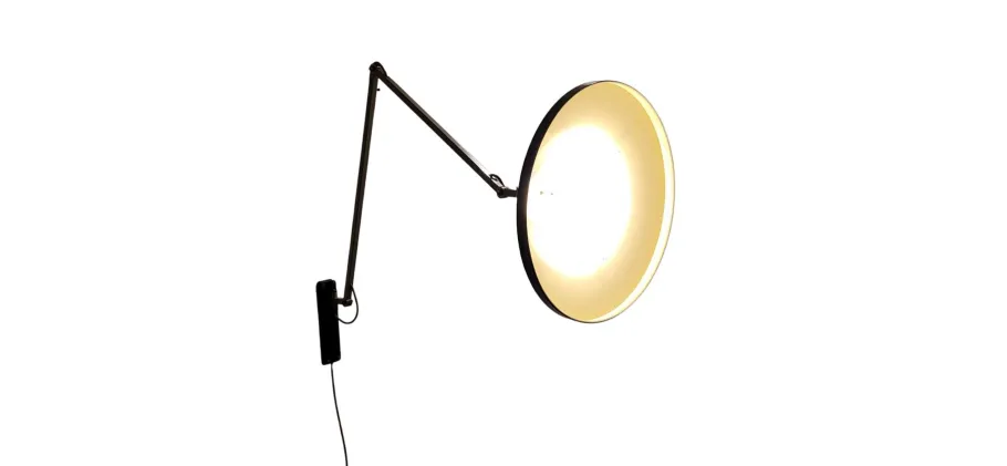 Online Pamono Black Model 4050 Panama Lamp by Wim Rietveld for Gispen, 1955