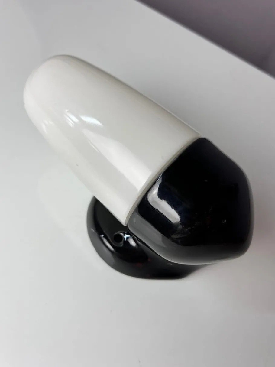 New Pamono Black Model 6067 Wall Lamp by Wilhelm Wagenfeld for Lindner