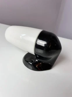 New Pamono Black Model 6067 Wall Lamp by Wilhelm Wagenfeld for Lindner