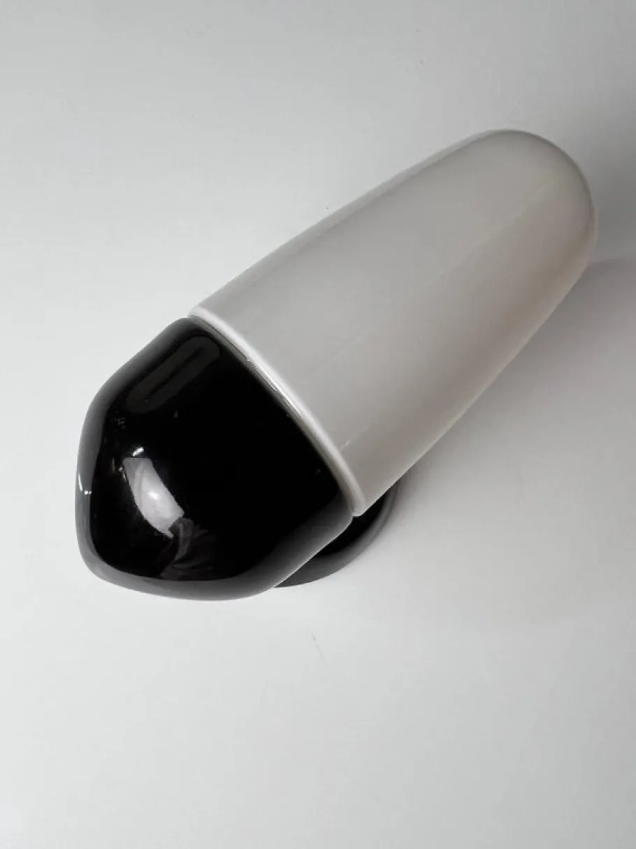 New Pamono Black Model 6067 Wall Lamp by Wilhelm Wagenfeld for Lindner