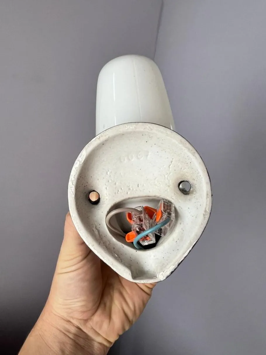 New Pamono Black Model 6067 Wall Lamp by Wilhelm Wagenfeld for Lindner