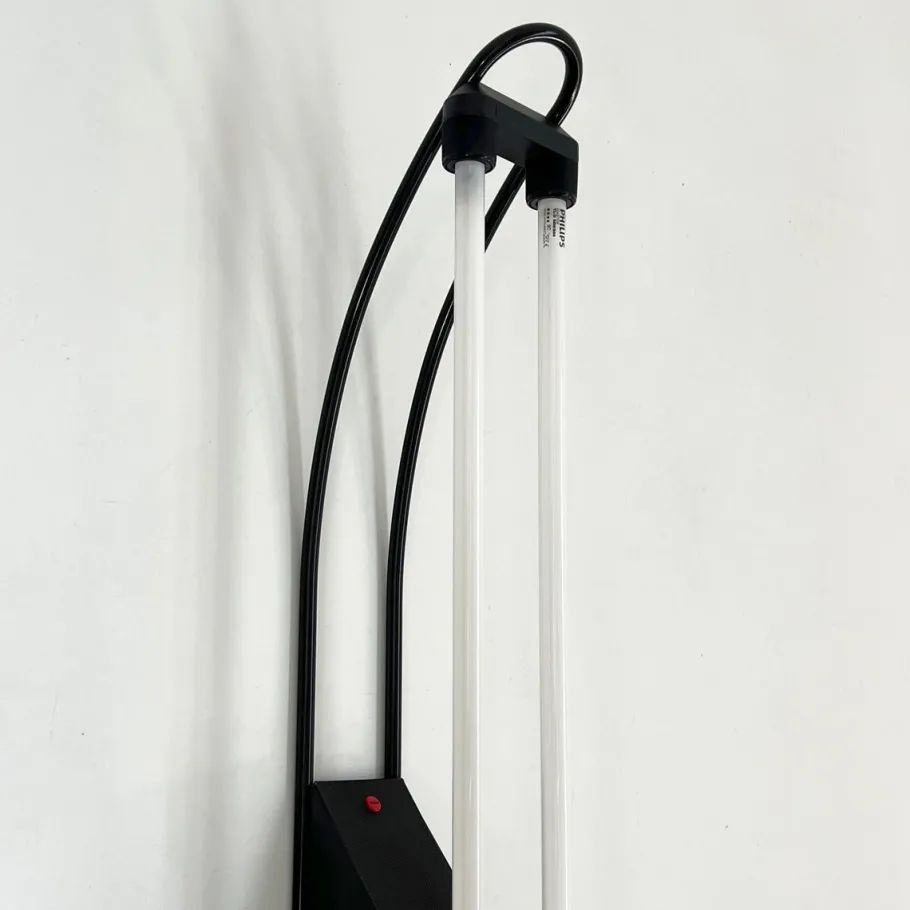 Online Pamono Black Neon Wall Lamp by Gian N. Gigante for Zerbetto, 1980s