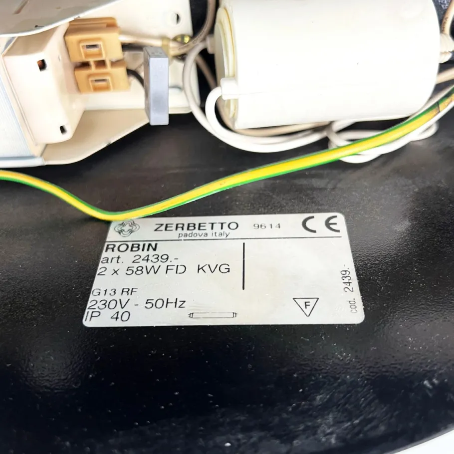 Online Pamono Black Neon Wall Lamp by Gian N. Gigante for Zerbetto, 1980s