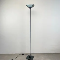 Discount Pamono Black Papillona Floor Lamp by Tobia Scarpa for Flos, 1970s