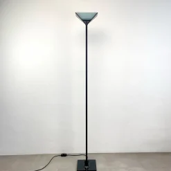 Discount Pamono Black Papillona Floor Lamp by Tobia Scarpa for Flos, 1970s