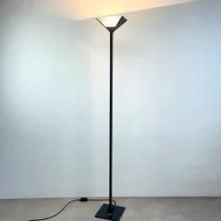 Discount Pamono Black Papillona Floor Lamp by Tobia Scarpa for Flos, 1970s