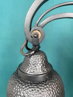 Hot Pamono Black Secession Wall Lamp, 1890s