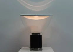 Sale Pamono Black Taccia Table Lamp by Achille & Pier Giacomo Castiglioni Taccia for Flos, 1970s