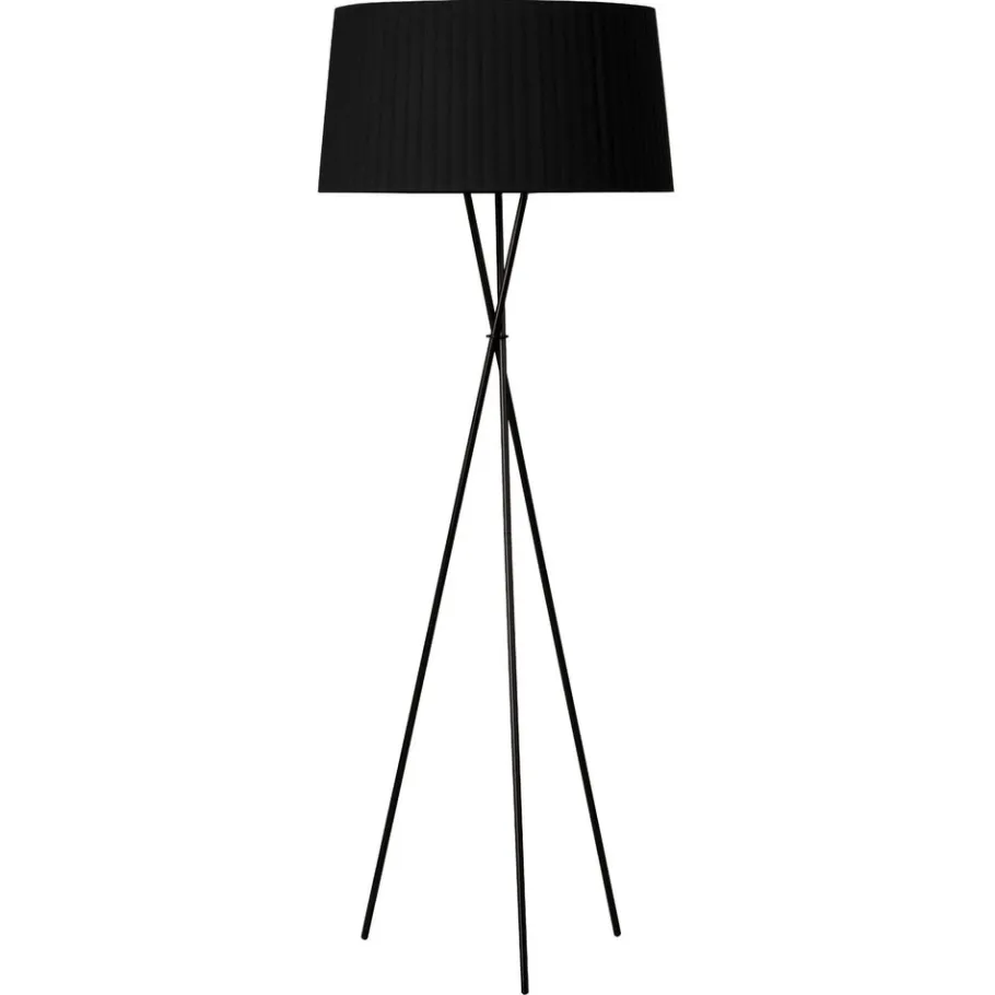 Online Pamono Black Trípode G5 Floor Lamp by Santa & Cole
