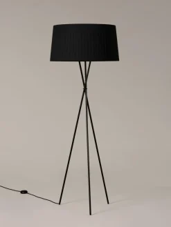 Online Pamono Black Trípode G5 Floor Lamp by Santa & Cole