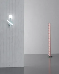 Discount Pamono Black Tube and Globe Wall Light by Atelier Areti