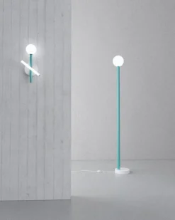 Discount Pamono Black Tube and Globe Wall Light by Atelier Areti