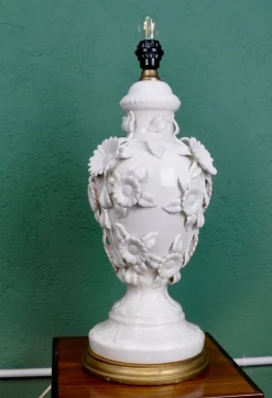 Outlet Pamono Blanca Manises Lamp, 1950s