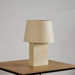 Sale Pamono Bloc Parchment Lamps with Parchment Paper Shades by Atelier Cabanel, Set of 2