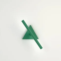 Clearance Pamono Blue and Black Tube and Triangle Wall Light by Atelier Areti