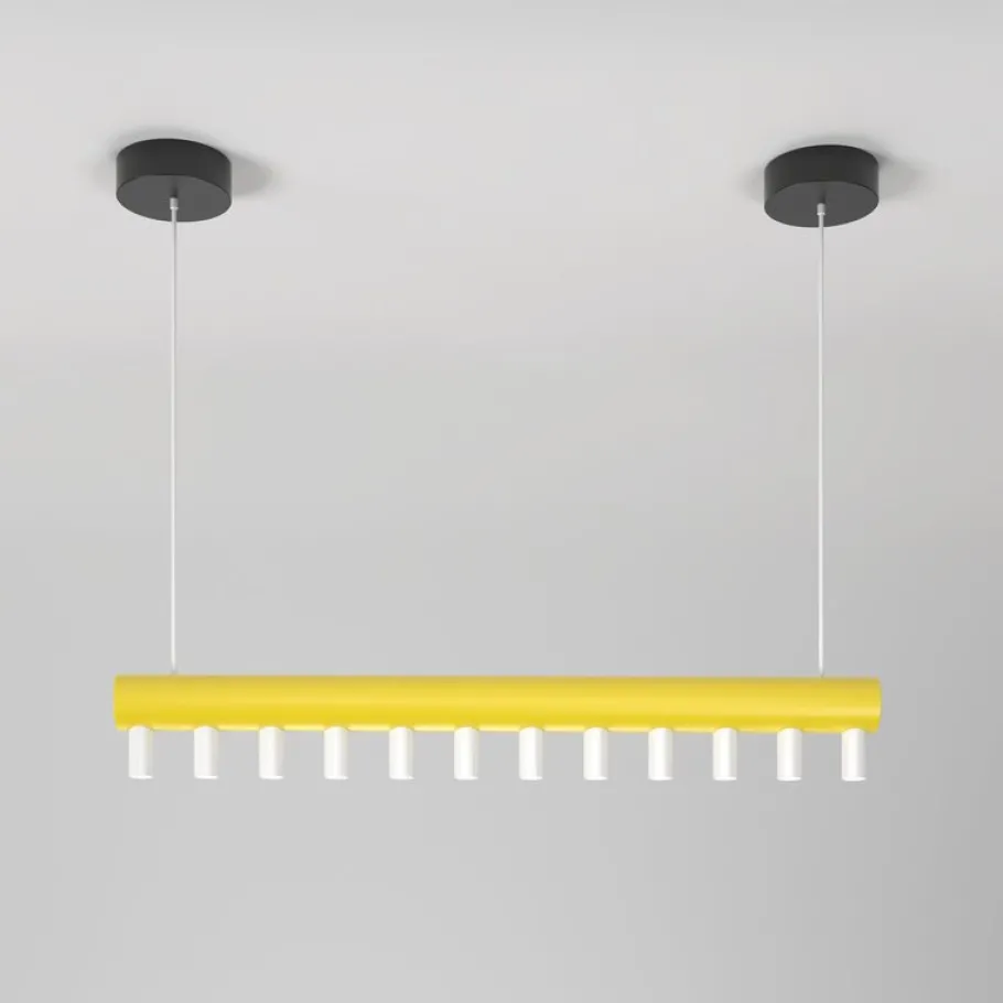 Clearance Pamono Blue and Yellow Array Pendant Light by Atelier Areti