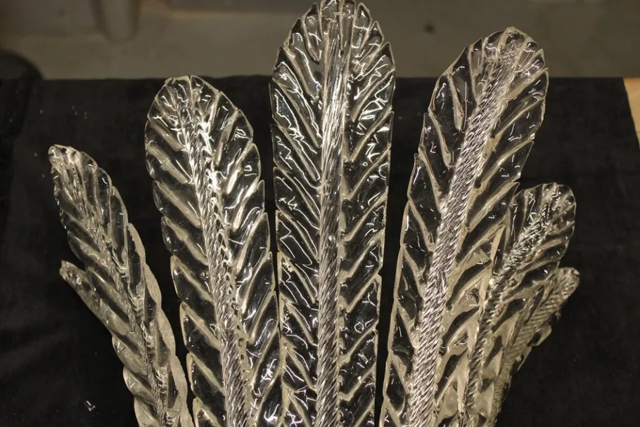 Sale Pamono Blue Catalogue Wall Lights from Venini, 1930s, Set of 2