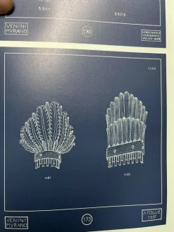 Sale Pamono Blue Catalogue Wall Lights from Venini, 1930s, Set of 2