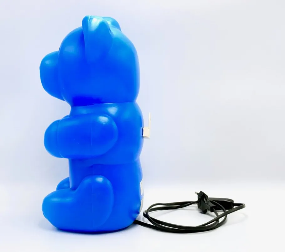 New Pamono Blue Gummy Bear Table Lamp from Kema Keur, 1990s