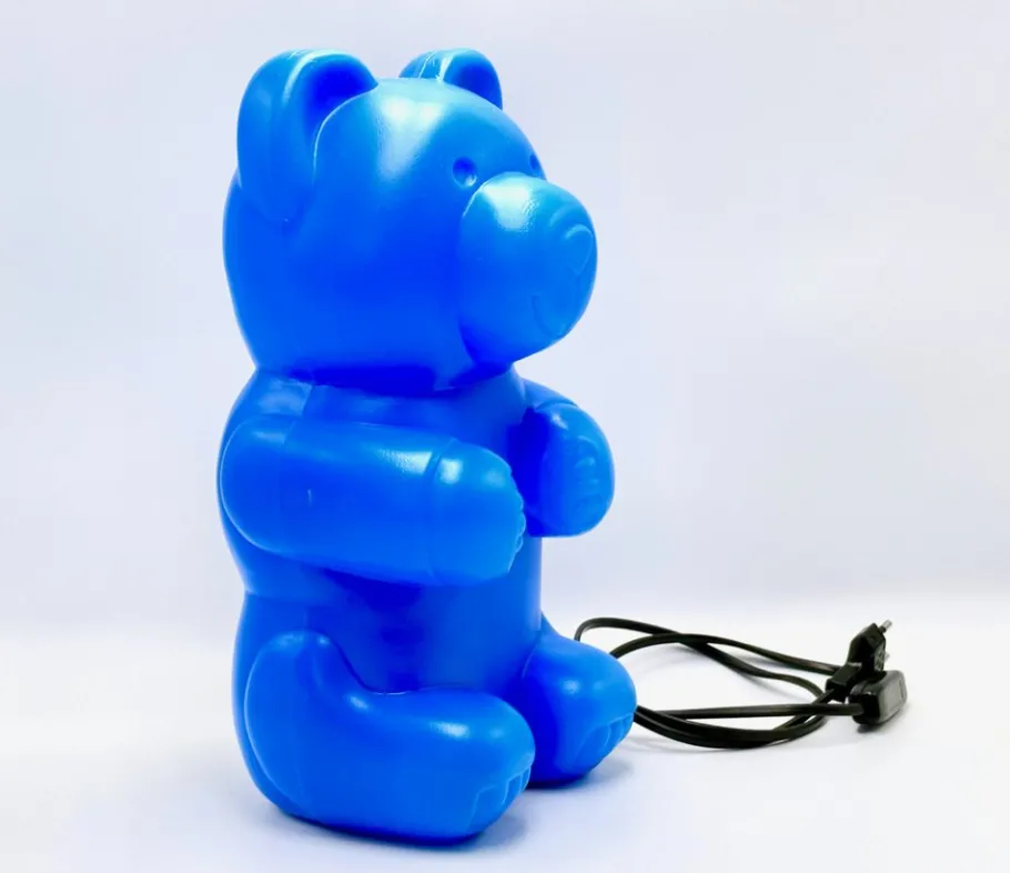 New Pamono Blue Gummy Bear Table Lamp from Kema Keur, 1990s