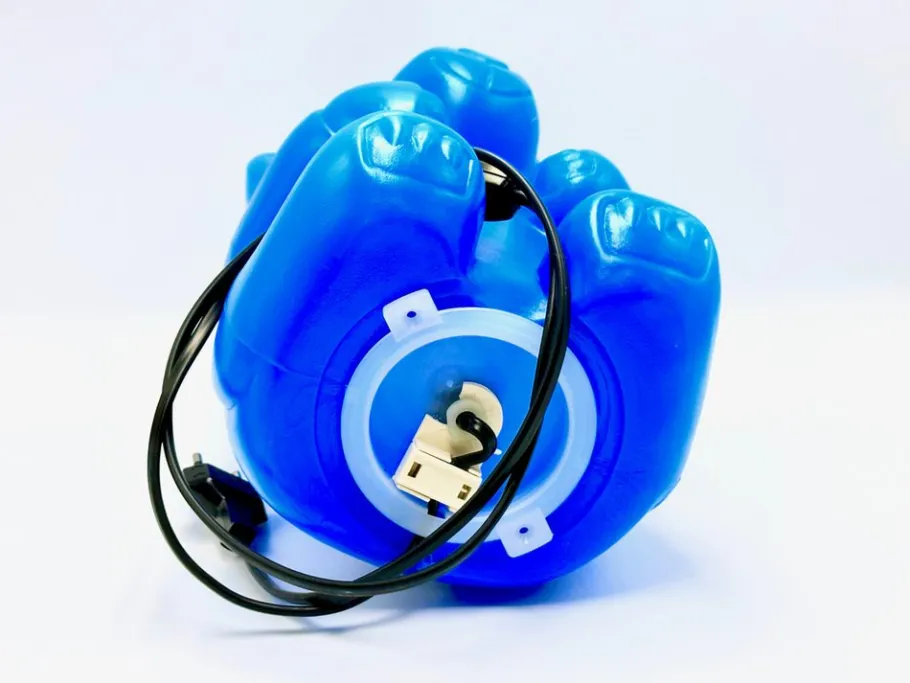 New Pamono Blue Gummy Bear Table Lamp from Kema Keur, 1990s