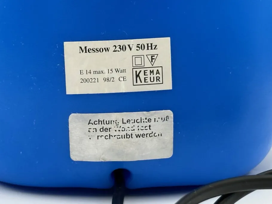 New Pamono Blue Gummy Bear Table Lamp from Kema Keur, 1990s