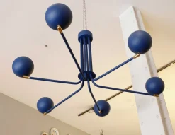 Hot Pamono Blue Jupiter Chandelier by Juanma Lizana