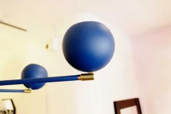 Hot Pamono Blue Jupiter Chandelier by Juanma Lizana