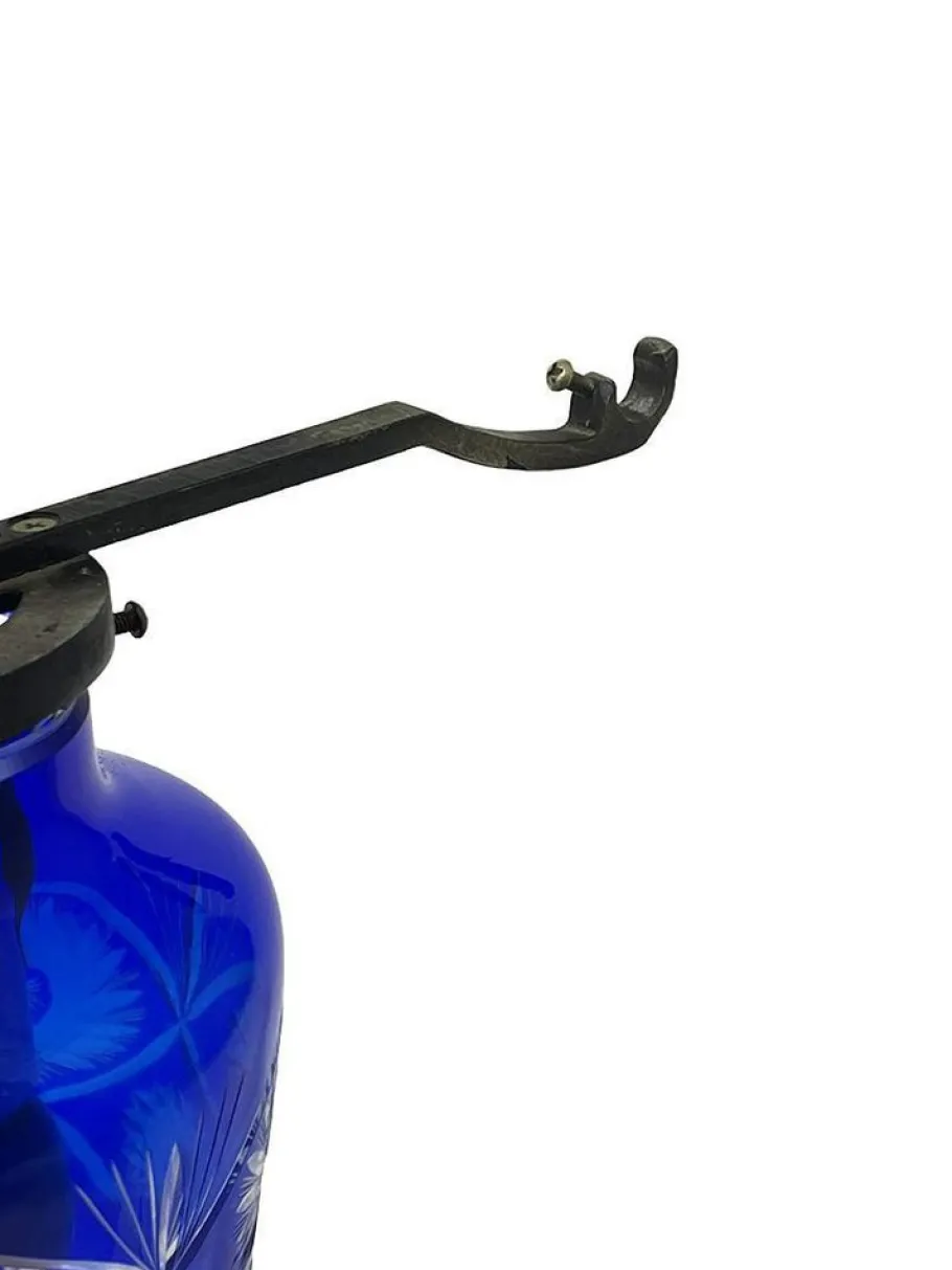 Discount Pamono Bohemian Crystal Mushroom Lamp, 1980s