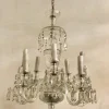 Online Pamono Bohemian Lead Crystal 10-Light Chandelier, 1960s