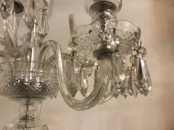 Online Pamono Bohemian Lead Crystal 10-Light Chandelier, 1960s