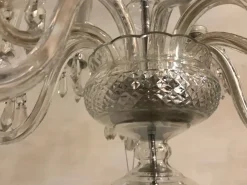 Online Pamono Bohemian Lead Crystal 10-Light Chandelier, 1960s