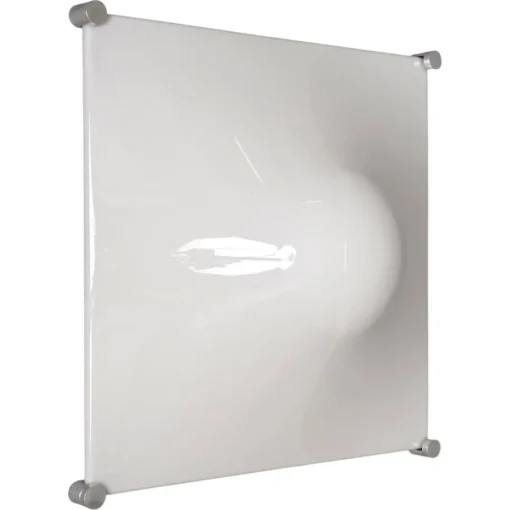 Best Pamono Bolla Lamp in White Acrylic Glass by Elio Martinelli for Martinelli Luce, Italy, 1960s