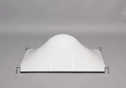 Best Pamono Bolla Lamp in White Acrylic Glass by Elio Martinelli for Martinelli Luce, Italy, 1960s