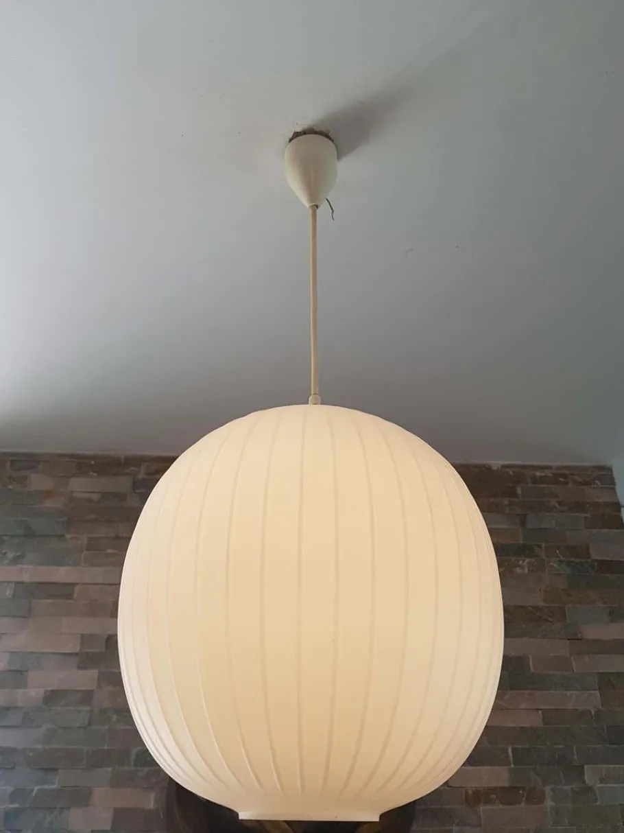 Best Pamono Bologna Pendant Lamp by Aloys Gangkofner for Peill & Putzler, 1950s