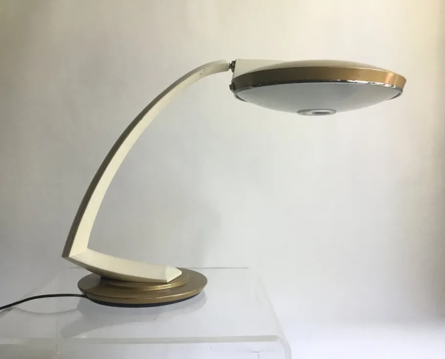 New Pamono Boomerang Desk Lamp by Marjolein Fase for Fase, 1960s
