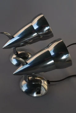 Discount Pamono Bor Wall Lamps by Verner Panton and Ettore Sottsass for Ikea, 1980s, Set of 2