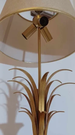 Clearance Pamono Boulanger Palm Pineapple Lamp from Maison Charles, 1960s