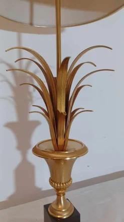 Clearance Pamono Boulanger Palm Pineapple Lamp from Maison Charles, 1960s