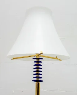 Online Pamono Brass & Murano Glass Auras Floor Lamp from Auras, 1989